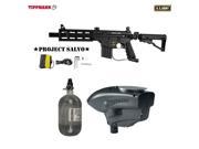 Tippmann U.S. Army Project Salvo Advanced HPA Paintball Gun Package Black
