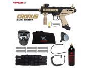 Tippmann Cronus Basic Tactical Corporal Paintball Gun Package Black Tan