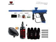 Proto Rize MaXXed Paintball Gun w Tank Dye Rotor Hopper Pro Harness Combo Package Blue Grey