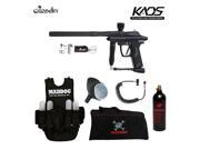 Azodin Kaos Lieutenant Paintball Gun Package Black