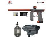 Empire Mini GS Advanced HPA Paintball Gun Package Dust Grey Orange