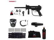 Tippmann A 5 Standard Corporal Paintball Gun Package Black