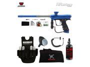 Proto Rize MaXXed Lieutenant HPA Paintball Gun Package Blue Grey