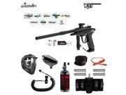 Azodin KDII Semi Auto Maddog Elite Remote HPA Paintball Gun Package Black