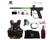 Proto Rize MaXXed Maddog Lieutenant HPA Tactical Camo Vest Paintball Gun Package Black Lime