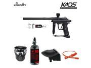 Azodin Kaos 1 Star Nitro Paintball Gun Package Black
