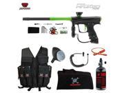 Proto Rize MaXXed Maddog Lieutenant HPA Attack Vest Paintball Gun Package Black Lime