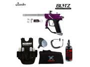 Azodin Blitz 3 Lieutenant HPA Paintball Gun Package Purple