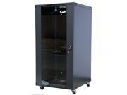 18U Wall Mount Network Server Cabinet Rack Enclosure Glass Door Lock 600mm Deep Warehouse in USA