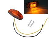 4 x LED Light 2 Diode 1x2.5 Surface Mount Clearance Side Marker Trailer Amber