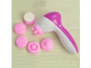 Deep Clean 5 in 1 Electric Facial Cleaner Skin Care Brush Massager Scrubber