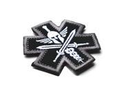 Embroidered Velcro Patch Tactics Armband Badge Sticker For Cloth Bag Backpack