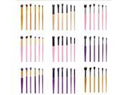 Professional 6 x Makeup Eye shadow Nose Shadow Smudge Brush Set Cosmetic Tool