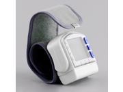 Digital Wrist Bp Blood Pressure Monitor Meter Sphygmomanometer with Wriatband