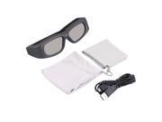 3D Universal Rechargeable Active Shutter Glasses IR Bluetooth TV Glasses