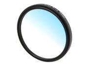 Universal 58mm Filters Circo Mirror Lens Gradient UV For DSLR Camera Lens blue
