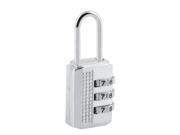 3 4 Dial Combination Padlock Locker Door Toolbox Luggage Suitcase Lock