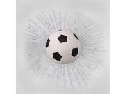 New Creative Hot Fashoin 3D Stereo Simulated Football Stickers For Car Glass