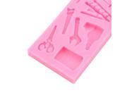 Tools Scissor Spanner Silicone Cake Jelly Mold Pudding Chocolate Mould