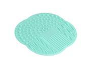 1 x Silicone Makeup Brush Cleaner Washing Scrubber Board Cleaning Mat Pad