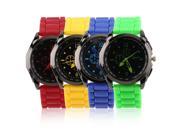 Unisex Fashion Silicone Watch Quartz Analog New Sports Casual Wrist Watch