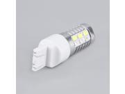 T20 7443 22SMD Dual Color Switchback Turn Signal LED Light Bulb White Amber