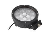 Round 12V 60W 15 LED Work Light Spot Beam 4WD Truck Lamp Off road Driving