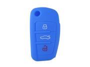 Folding Car Keyless Full Set Remote Key Cover Case For Audi Car Accessories