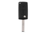 New Folding 2 Button 433MHZ ID46 Chip Remote Key Replacement For Peugeot Key