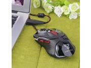 Braided Wired Optical 6 Buttons Scroll Wheel Colorful Mouse for Gaming PC