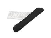 Black Gel Wrist Rest Support Comfort Pad for PC Keyboard Raised Platform Hands