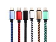 Universal Micro USB Charger Weaved Cover Cable Cord USB to Micro USB Type B