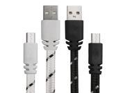 New V8 Micro 2.0 USB Flat Noodle Data Charger Cable For Android Cell Phones