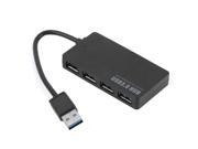 High Speed Portable Good Quality Super Speed 4 Ports USB 3.0 Hub Splitter Adapter For PC Laptop Computer Accessories