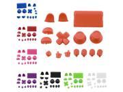 Replacement Buttons Custom Mod Kit For PS4 Playstation 4 Controller Solid Color