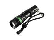 LED Q5 Flashlight Torch Zoomable Focus Zoom Light Lamp Outdoor Camping