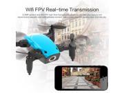 S9W WIFI FPV 0.3MP Camera Mini Foldable Drone Atitude Hold Mode One-key Return 360 Degree Flip RC Quadcopter RTF