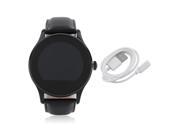 Water Resistant Unisex Smartwatch Round Intelligent Bluetooth Watch With Heart Rate Monitor Sedentary Reminder