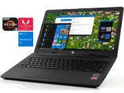 HP 15" HD Notebook, AMD Dual-Core Ryzen 3 2200U Upto 3.4GHz, 16GB RAM, 256GB SSD + 1TB HDD, DVD-RW, HDMI, Card Reader, Wi-Fi, Bluetooth, Windows 10 Pro