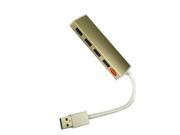 QSMHYM 4 Port USB 3.0 HUB Aluminum Alloy CQT 309 G