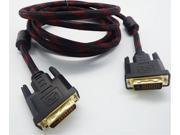 QSMHYM DVI TO DVI with BRAID 2 Magnetic loops 1.8M Cable