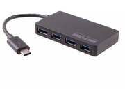 QSMHYM Type C 3.1 To 4 Port USB 3.0 HUB Ultra thin QSM543C