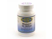 Womens 50 Billion by Vitamin Discount Center 60 Capsules