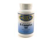 B Complex 50 Sustained Release by Vitamin Discount Center 250 Tablets
