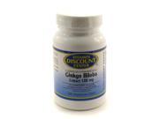 Ginkgo Biloba Extract 120mg by Vitamin Discount Center 100 Vegetarian Capsules