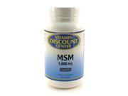 MSM 1000mg by Vitamin Discount Center 180 Tablets