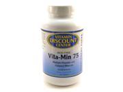 Iron Free VITA MIN 75 Multivitamin by Vitamin Discount Center 180 Tablets