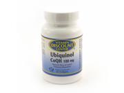 Ubiquinol CoQH 100mg By Vitamin Discount Center 60 Softgels