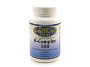 B Complex 100mg Sustained Release Vitamin Discount Center 100 Tabs Vitamin B