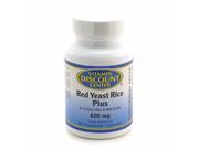 Red Yeast Rice Plus 600mg By Vitamin Discount Center 60 Capsules